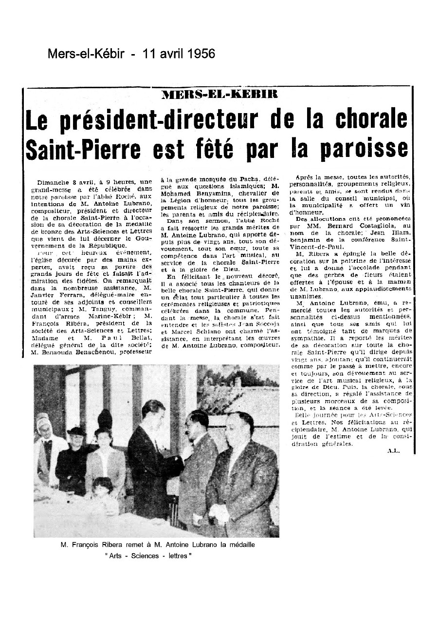 Annonces 1956